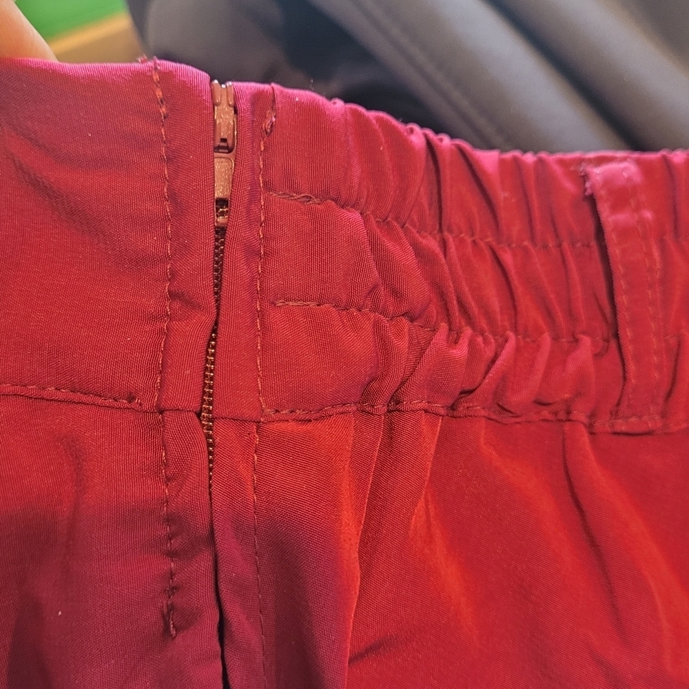 Modcloth Red A-Line Skirt - Picture 7 of 7